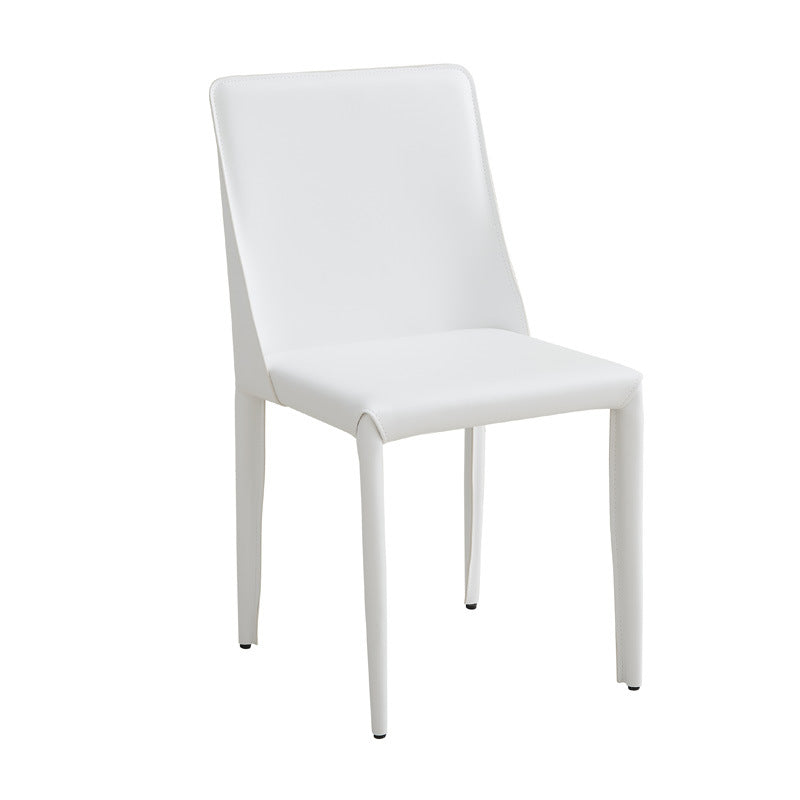 Italian saddle leather dining chair for homecasualpopular chair model room hotel restaurant dining table chair stool dining chair