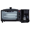 3-in-1 breakfast maker - multifunctional home appliance for coffee, hot milk, and toast