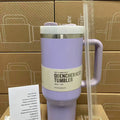 New stanley straw car cup 40oz large capacity outdoor portable handle cup for home office thermos cup