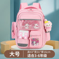 capibala school bag for primary school students, boys in grades 1-3 to 6, large capacity cute capybara stain-resistant backpack