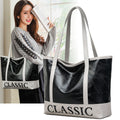 Wholesale cross-border women's large capacity shoulder bag 2022 new handbag fashionable versatile tote bag mom bag