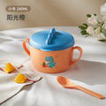Little dinosaur bowl-small-orange