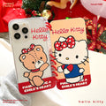 Suitable for apple 16promax kuromi mobile phone case iphone13 creative cartoon protective cover creative cartoon