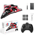 Yl87-yl89 combat drone with light stunts, four-axis hovering, fixed altitude, foam remote control aircraft - low price