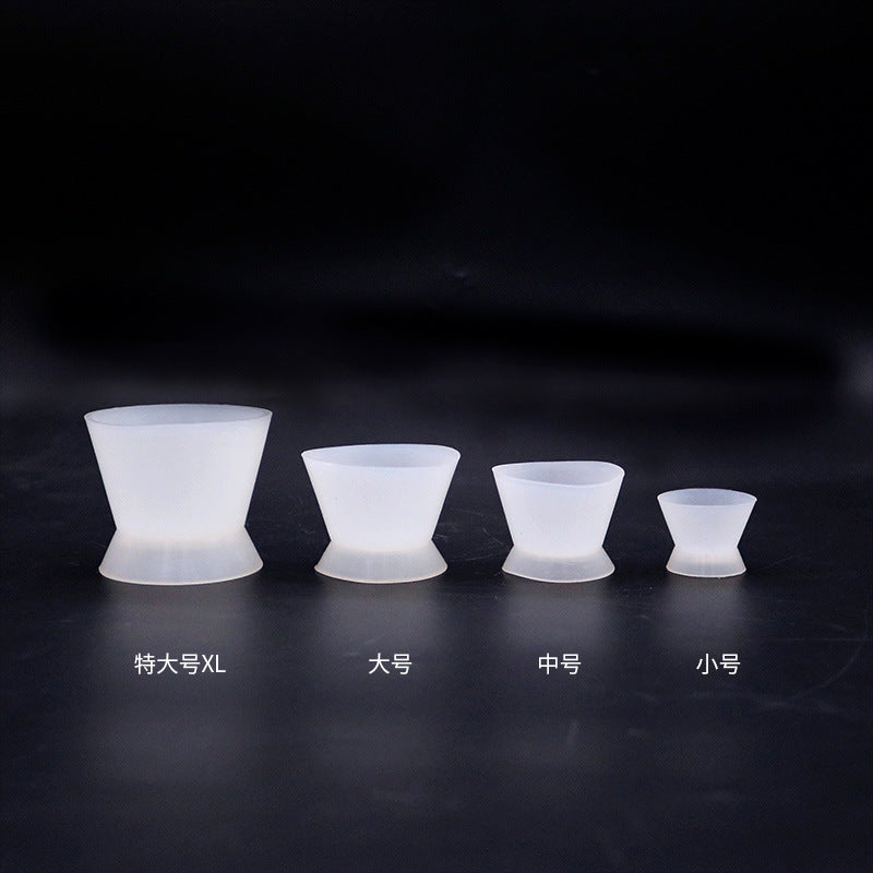 Dental silicone rubber self-condensing cup, self-condensing cup, dental cement powder mixing cup, dental oral materials wholesale