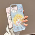 Small fresh suitable for apple 15promax gimbal candle imd mobile phone case iphone16 bracelet protective cover 14