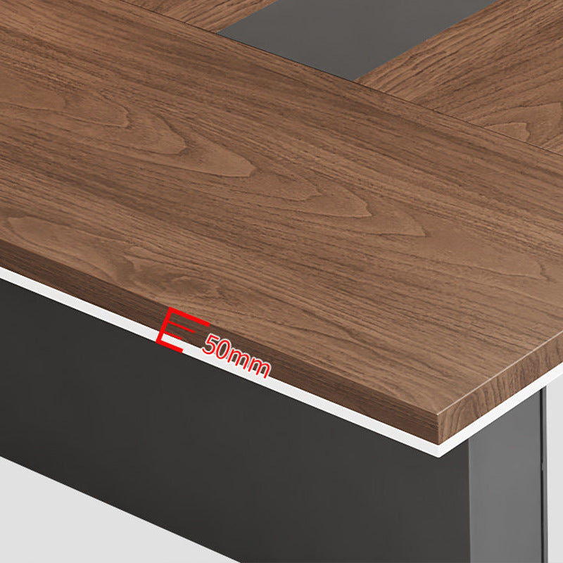 Saint-li conference table - long table for medium to large conference rooms - modern minimalist panel design - 6/8/12 person conference table and chairs
