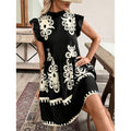 code new arrival  women's original fashionruffleslooseprinting cake skirt