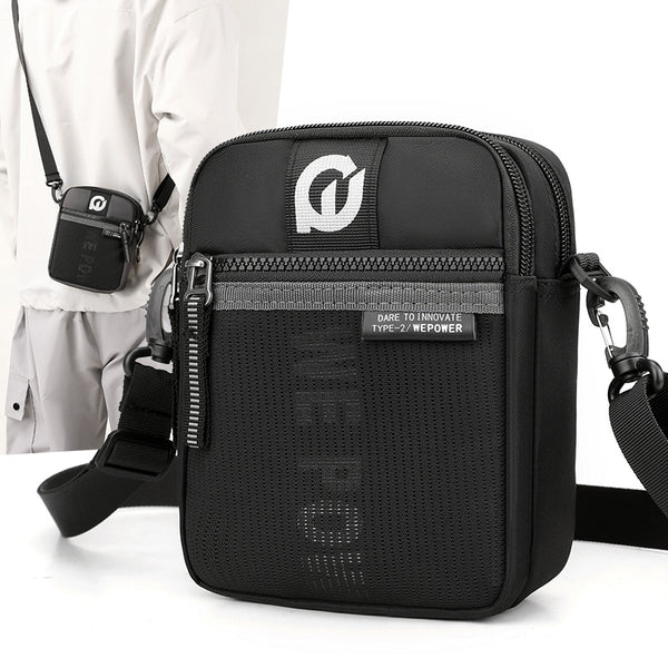 WEPOWER new  men's shoulder bag fashion casual wear belt bag outdoor trend shoulder messenger bag
