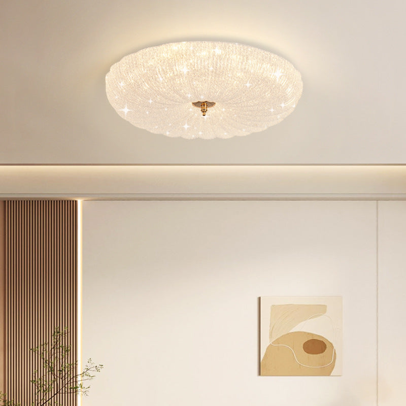 [Strict selection] Bedroom main light Gypsy ceiling light modern simple round minimalist master bedroom room light