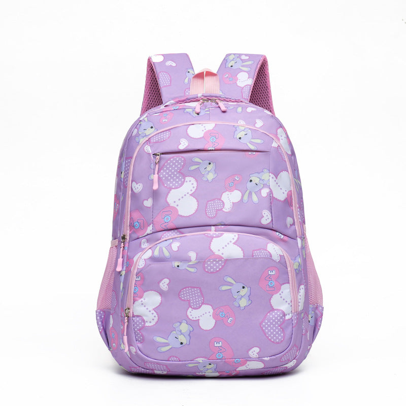 New large-capacity primary school schoolbag for girls in grades 4-6, high-value ins wind and light backpack wholesale