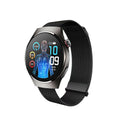 Premium black dial [large health dashboard] - milanese loop + charging adapter