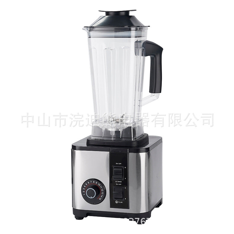 Stainless steel blender - multifunctional, large capacity, home use: food processor, juicer, soy milk maker, grinder, mixer, smoothie maker