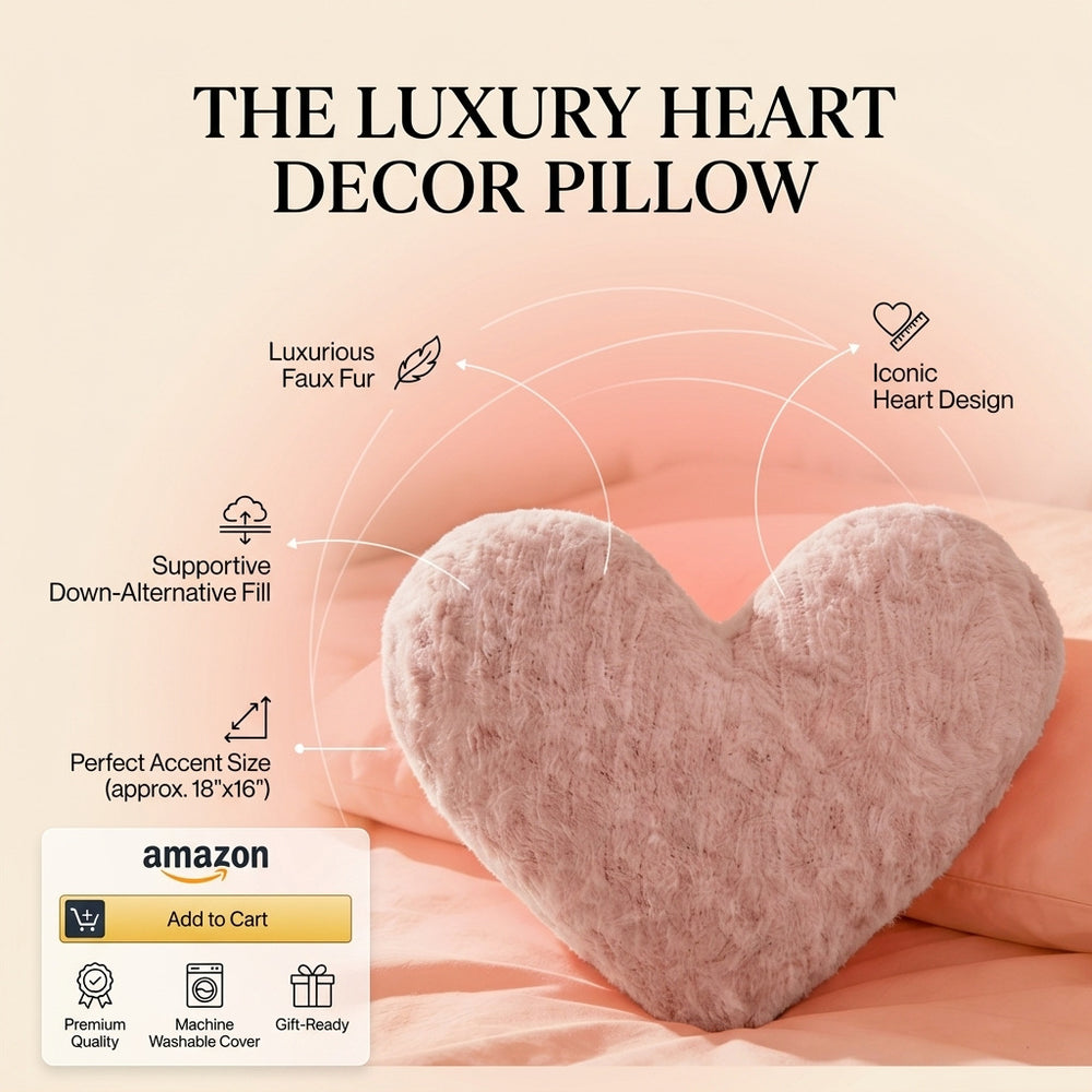 love-shaped car headrest cartoon household neck pillow side sleeping waist support back factory wholesale pillow core
