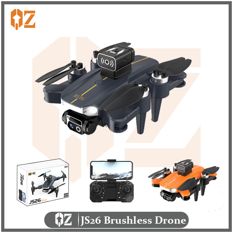 Js26 drone - brushless, 8k, long-endurance aerial photography quadcopter with optical flow obstacle avoidance - kids' toy remote control aircraft