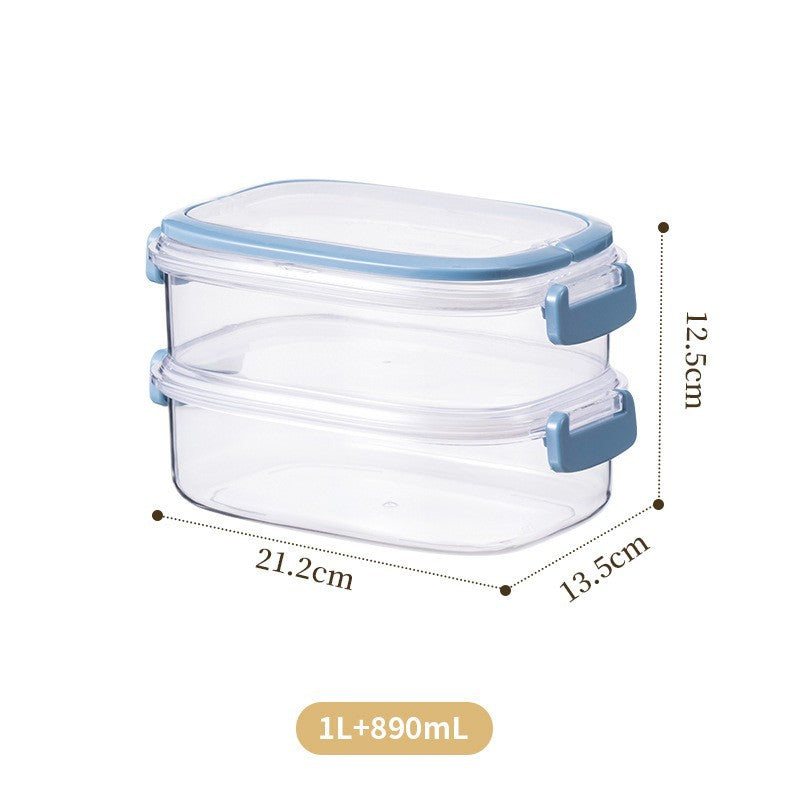 Outdoor fruit bento box mobile fresh-keeping ice box food grade ice box convenient ice grid mobile small refrigerator fresh-keeping box