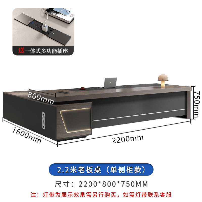 Saint li new chinoiserie executive desk elegant president desk boss desk modern casual office furniture manager desk and chair