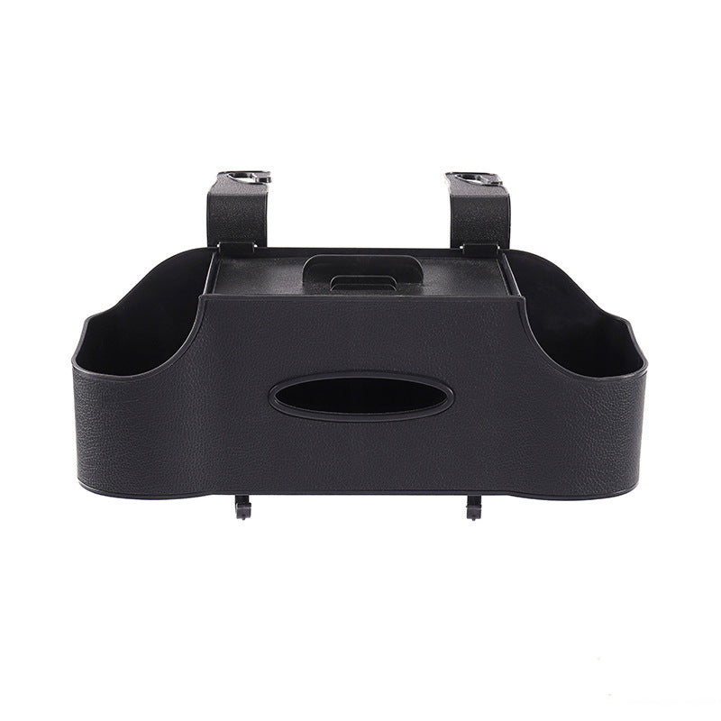 Car seat back organizer with phone holder - multifunctional, creative, and convenient storage for your vehicle, includes tissue box