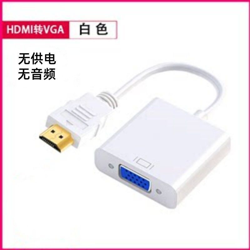 HDMI to VGA Converter with Audio Powered Laptop Monitor Projector Adapter Set Top Box
