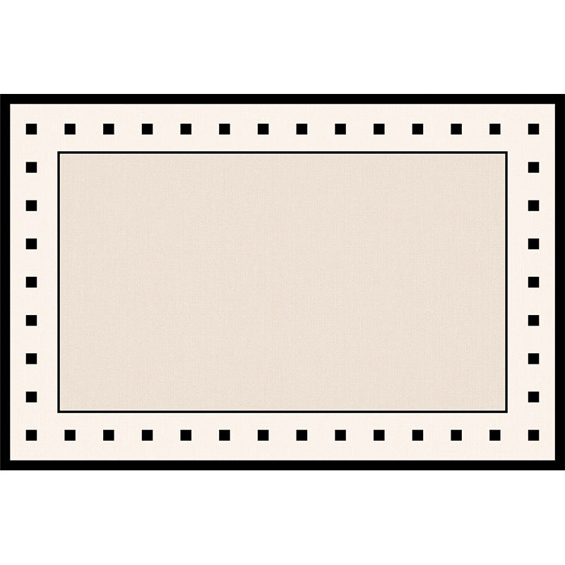 Removable and washable carpet, living room modern minimalist double-layer machine washable sofa soundproof mat, italian high-end easy-care rug