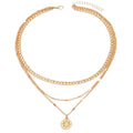 Long sweater chain wholesale european and american cross-border flower clavicle chain hip-hop multi-layered niche high-end necklace for women