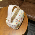 2025 new cartoon cat portable makeup & toiletry bag - large capacity 3d tote for travel & storage