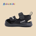Lightweight and stable baby sandals - summer anti-slip soft sole infant shoes with closed toe - first walker sandals for boys and girls - beach shoes for ages 1-3