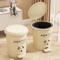 Trash can with lid, living room, home, toilet, kitchen, bathroom, large capacity, good-looking toilet storage bucket
