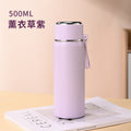 High-style insulated tumbler for women, 304 stainless steel trendy portable water bottle for men, tea infuser cup - wholesale & customization available