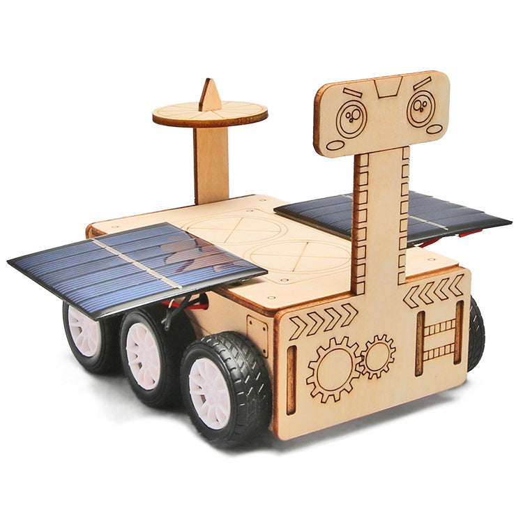 Science and technology small production Mars rover DIY primary and secondary school physics steam science experiment material package invention wholesale