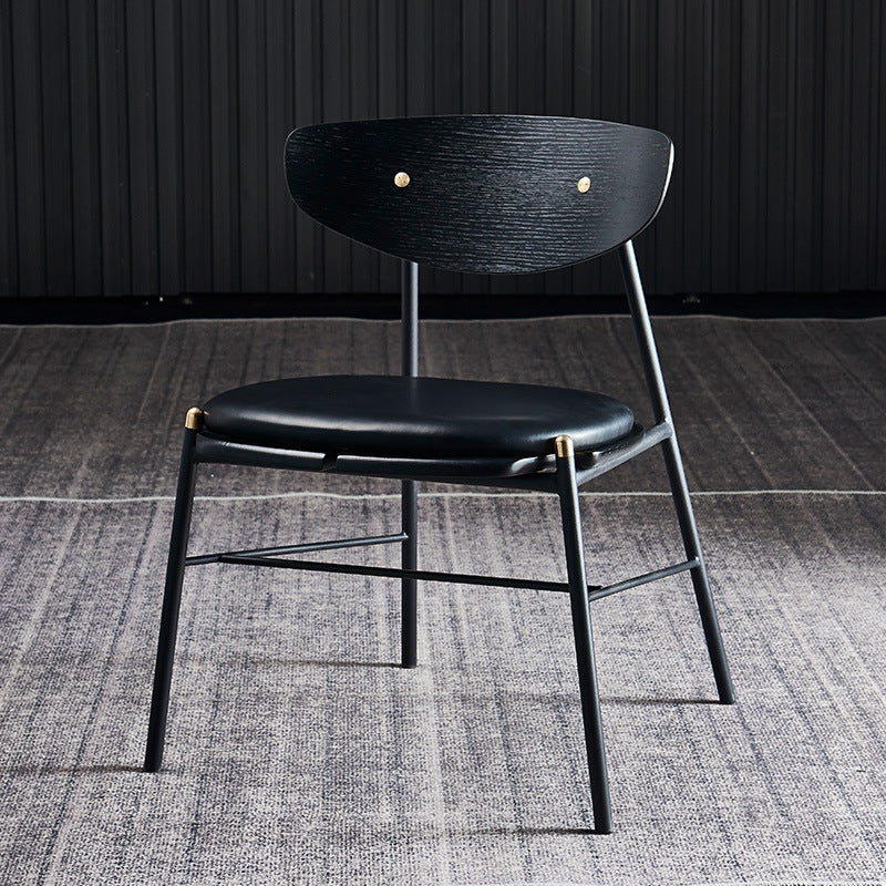 American industrial style loft chair designer creative personality retro furniture iron chair cafe casual back dining chair