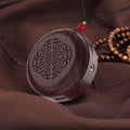 Meditation music player - 188 songs, mini neckband, single track loop, digital song selection, rechargeable music player