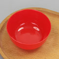 True red small bowl