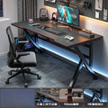 Desk - minimalist home office desk, student study writing desk, bedroom computer desk, simple table, gaming desk