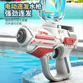 space sci-fi style electric water gun - fully automatic, continuous fire, water battle toy for boys and girls