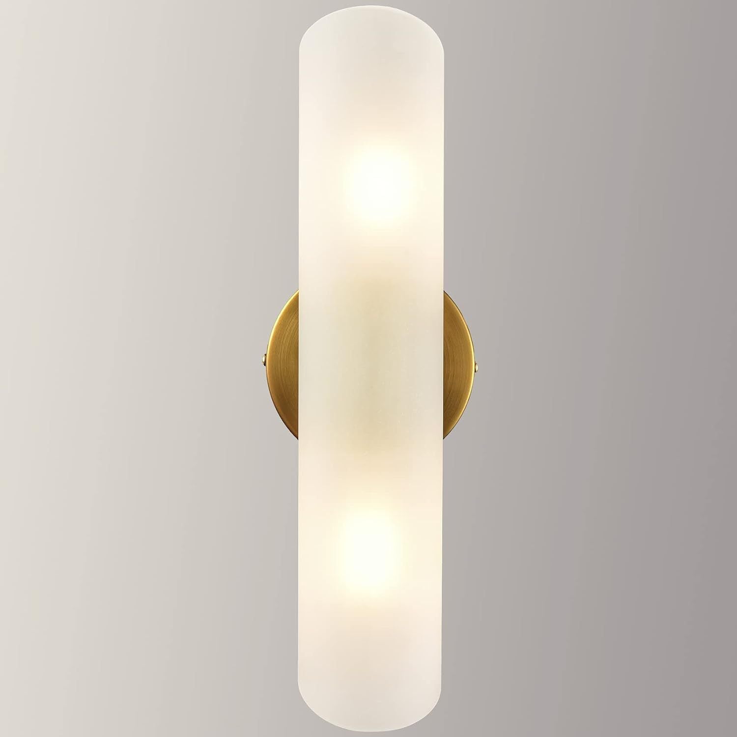 Cross border modern wall lamp bathroom vanity lamp brass wall lamp cylindrical wall lamp lighting for hallway bedroom