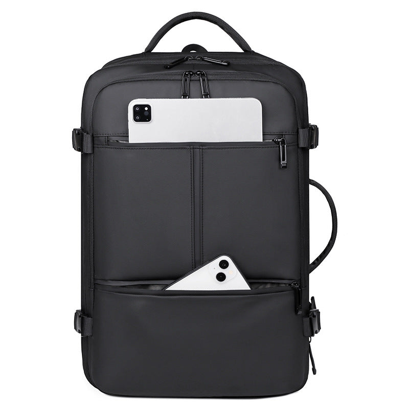 New men's business backpack, multi-functional backpack for business trip, large capacity expansion, travel travel computer bag, book for men