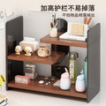 Desktop storage rack, office desk, countertop storage, water cup rack, multi-layer acrylic table layered workstation handy gadget