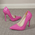2026 new purple patent leather pointed-toe high heels - women's stiletto pumps, sexy & elegant, perfect for work & business