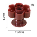 Old style flower shaped donut mold