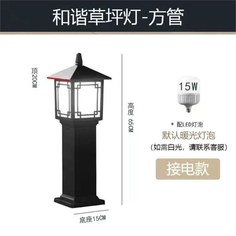 Solar powered lawn lights - outdoor patio lights - waterproof pathway ground lights - stake lights for lawns, villas, gardens, and landscaping