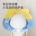 Baby shampoo shield - waterproof bath visor for infants & children - ear & eye protection - collapsible