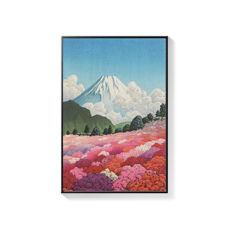 Japanese Mount Fuji decorative painting Ukiyo-e Japanese Japanese Japanese style Japanese style Japanese style restaurant box hanging painting B & B hotel mural
