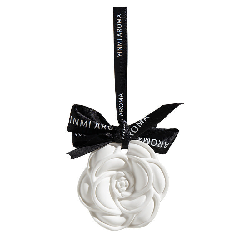 Camellia wardrobe aromatherapy, room fragrance wardrobe fragrance tablets clothing fragrance car pendant diffuser stone gift