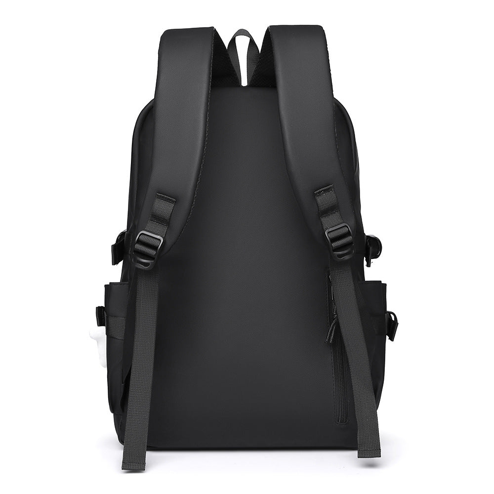 Cross-border new large-capacity laptop bag, multi-functional lightweight travel backpack, trendy simple backpack