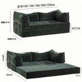Compression module sofa small apartment lazy sofa for home sofa bed medieval style living room rental room foldable sofa