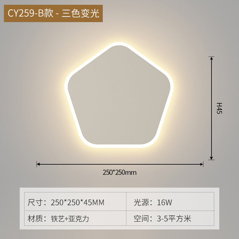 Wall lamp Bedroom bedside lamp Simple modern living room TV background wall wall lamp Corridor wall lamp