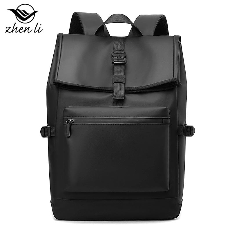 Cross-border casual backpack Men's business trip travel bag Large capacity computer backpack Lightweight college student schoolbag wholesale
