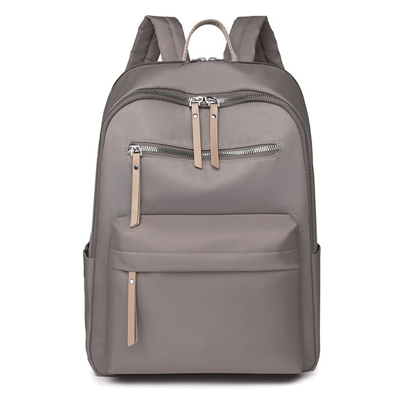 Find factory backpack backpack women's new commuter Oxford cloth computer bag travel backpack college bag