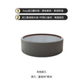Italian round storage coffee table small apartment for home living room casual cream style retroaccessible luxury living room classy side table